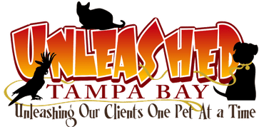 A logo for unleashed tampa bay